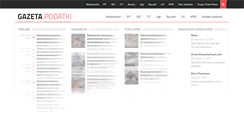 Desktop Screenshot of gazetapodatkowa.net